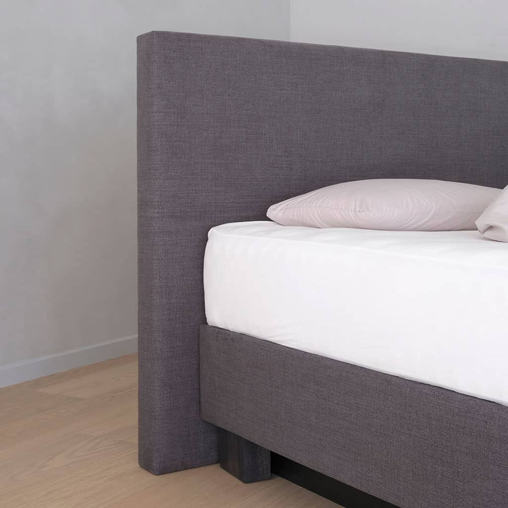 Angle de l'Olympus sur Boxbed : les 10 cm d'épaisseur et la pose au sol