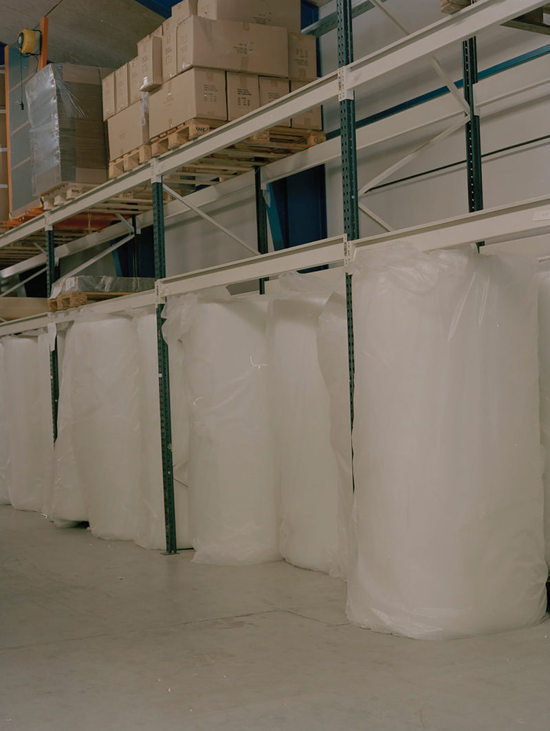 Les rouleaux de fibre de stabilisation